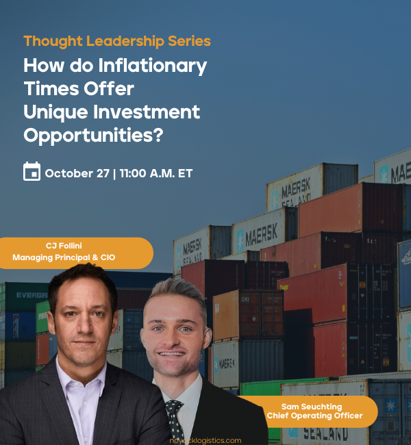 Noyack’s Inaugural Thought Leadership Presentation on “How Do Inflationary Times Offer Unique Investment Opportunities”